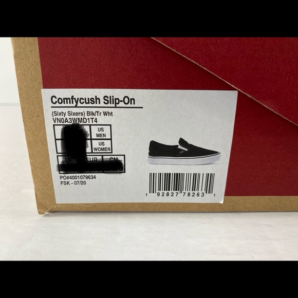 Vans Comfycush Slip-On Sixty Sixers Sneakers - Picture 5 of 6